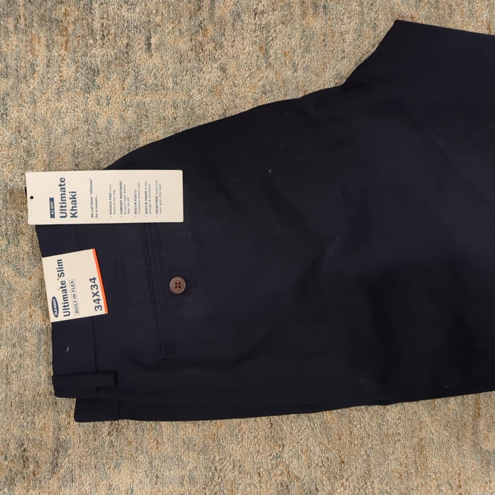 NWT "ultimate khaki" in Navy